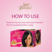 Soft & Beautiful Super No-Lye Ultimate Conditioning Relaxer System Kit, for Coarse Hair Types