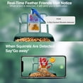 thumbnail image 4 of Comedero para pájaros con cámara Aprilmin Smart Watching Birds 2K, 4 of 8