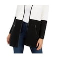 thumbnail image 3 of Charter Club Women's Milano Cotton Colorblocked Cardigan White Size Medium, 3 of 3