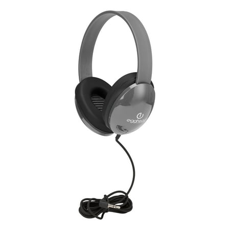 Egghead Heavy-Duty Kids  Headphones with Tangle-Free Fabric Cord for School Classroom Students Kids  