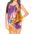 thumbnail image 2 of HAPPY BAY Women's Beachwear Summer Bikini Wraps Beach Wrap Coverups Sarong Skirt Swim Cover up Swimwear Swimsuit Coverups for Women One Size Purple_F595, 2 of 2