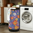 thumbnail image 7 of RMDQTR Durable Large Laundry Backpack with Drawstring Closure Ideal for Laundry Trips,Travel&Camping Realistic Floral Pattern, 7 of 7