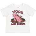 thumbnail image 3 of Inktastic Hogs and Kisses with Cute Pig Family Boys or Girls Toddler T-Shirt, 3 of 5