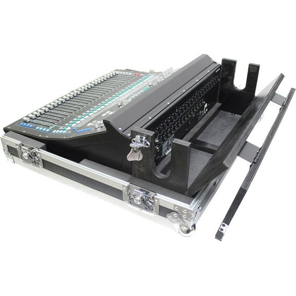 ProX XS-AHSQ5DHW ATA-300 Style Flight Case with Doghouse and Wheels for Allen & Heath SQ5 Console Mixer