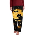 thumbnail image 5 of Miqool Women's Casual Pajama Pants Full Length Sleepwear Lounge Bottoms with Elastic Waist for Halloween S-5XL, 5 of 5