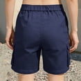 thumbnail image 4 of CHUMUD Cargo Shorts for Women Quick Dry High Waist Drawstring Work Shorts Multi Pockets, 4 of 6