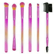 Moda Brush Sunset Prismatic Beautiful Eyes 7pc Travel Set Makeup Brush Flip Kit