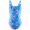 Blue, variant on GYRATEDREAM Girls One Piece Swimsuits Halter Quick Dry Beach Bathing Suit Kids Sport Summer Beach Swimwear for 4-12 Years Old