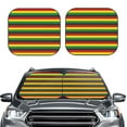 thumbnail image 2 of Yiaed Music Colors 1 Print Car Front Windshield Sun Shade,Foldable Anti-UV Car Sunshade for Front Window for Most Vehicles-Small, 2 of 5