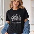 thumbnail image 3 of Jollimate In Loving Memory of My Mom Shirt, Memorial Angel Wings Graphic Tee, Remembrance Gift, 3 of 6