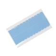 thumbnail image 1 of Vogacara 12 piezas de pestañas cinta para extensión de cabello Soluble en agua precortada manualidades DIY pegatina de doble cara para salón Cuidado del cabello ficha azul0.8*4cm*12P, 1 of 6