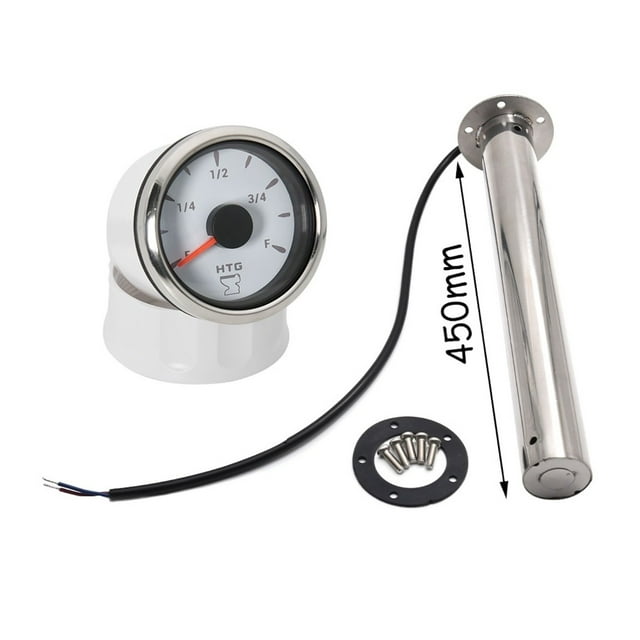 7 Color 52MM Water Sender Unit Sewage Level Meter Gauge Sensor Boat Car RV Holding Tank Level Gauge ,Suits Most Tanks