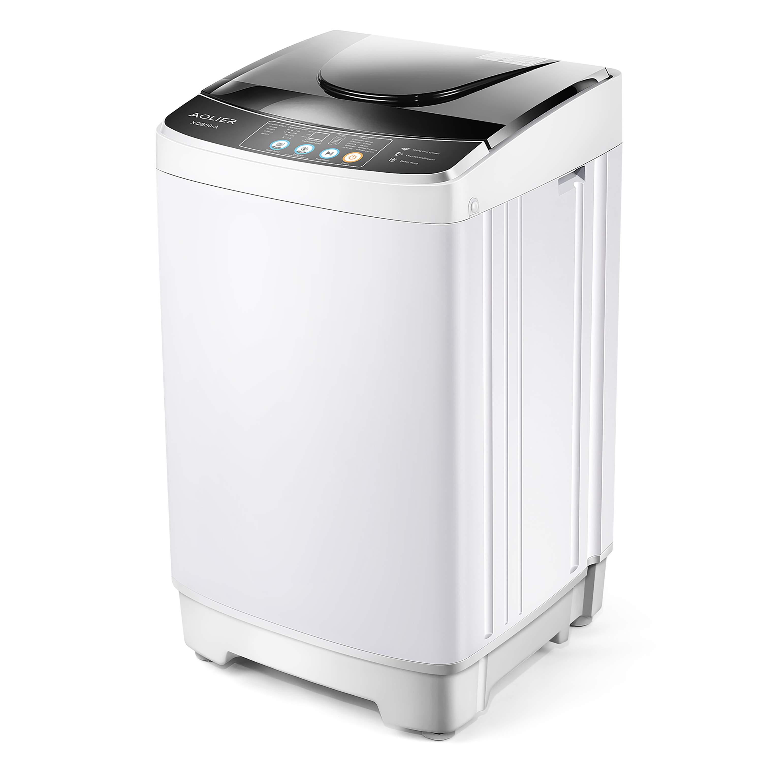 Portable Full-automatic Washing Machine Compact Powerful Washer Shock absorption 