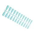 thumbnail image 2 of Youkk Fake Nail Set French Style Scratch Resistant Press-on Fingernails Full Cover Removable Trimble Adjustable Manicure Stickers Type 7, 2 of 6