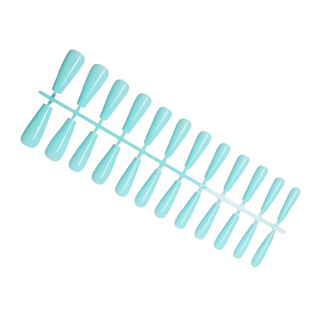 Xingzhi Fake Nail Set French Style Scratch Resistant Press-on Fingernails Full Cover Removable Trimble Adjustable Manicure Stickers Type 7