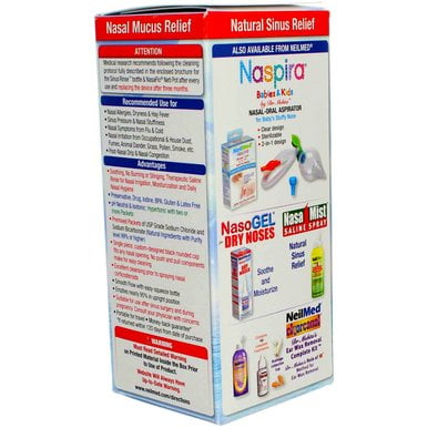 3 Pack Neilmed Sinus Rinse Starter Kit