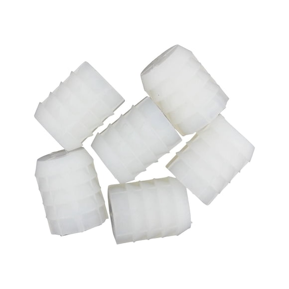 Insertos plásticos para tarugo roscado Blum de 8 mm, caja de 40