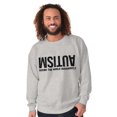 thumbnail image 5 of Autism Seeing the World Differently Sweatshirt for Men or Women Brisco Brands S, 5 of 6