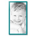 thumbnail image 2 of ArtToFrames 17x32 inch Distressed Aqua Picture Frame, Green Wood Poster Frame (4485), 2 of 8