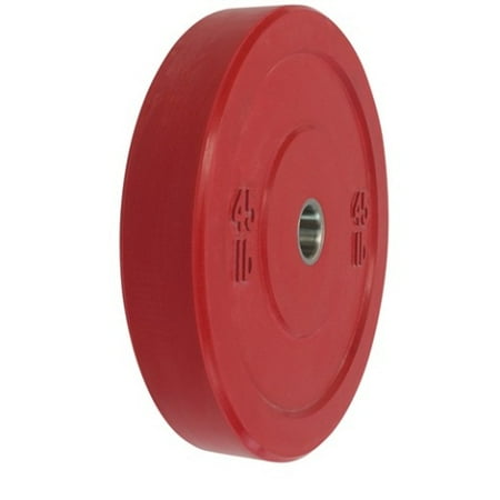 45 lbs. Bumper Plate in Red - Set of 2