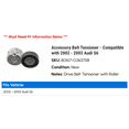 thumbnail image 2 of Accessory Belt Tensioner - Compatible with 2002 - 2003 Audi S6, 2 of 2
