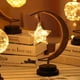 thumbnail image 4 of Lámpara lunar encantada 2022, lámpara de luna de árbol centelleante, lámpara LED de galaxia mágica, luz de noche de luna para niños, lámpara de escritorio, decoración del hogar para vacaciones (d, 4 of 5