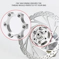 thumbnail image 4 of HURRISE Disque de Moyeux Filetés pour Roue Libre de Vélo, Adaptateur de Rotor de Frein à Disque 6 Boulons, Pièce de Rechange, Adaptateur de Rotor de Frein, Adaptateur de Rotor de Frein à Disque, 4 of 8