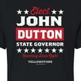 thumbnail image 3 of Yellowstone  - Elect John Dutton Governor - Juniors Cropped Cotton Blend T-Shirt, 3 of 6