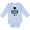 AE-Light Blue, variant on Inktastic Class of 2038 Grad with Diploma and Graduation Cap Boys or Girls Long Sleeve Baby Bodysuit