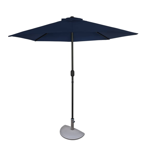 4 ft patio umbrella GRAND PATIO Outdoor JENA 6x4 FT Rectangular Flat Patio Market Umbrella