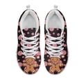 thumbnail image 2 of Chririnla Gingerbread Man Christmas Sweets Sneakers for Women, Breathable Anti-Slip Running Shoes for Travel Walking, 2 of 11