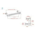 thumbnail image 2 of CKP #3440 Origins Collection 3-3/4 in. (96mm) Bar Pull, Brushed Nickel, 2 of 4