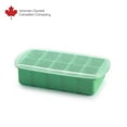 thumbnail image 1 of Melii Silicone Baby Food Freezer Tray with Lid - Mint - for baby toddler adult, 1 of 6