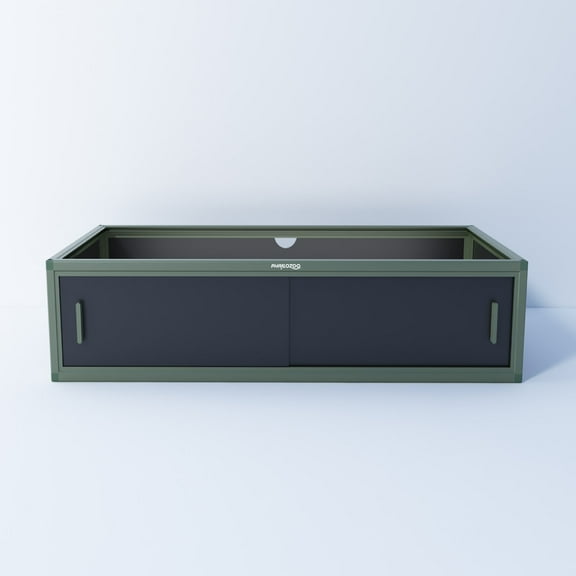 36" Spacer Cabinet Only for Phailozoo 50 Gallon Reptile Enclosure, Terrarium Stand, 36" W X 18" D X 10" H