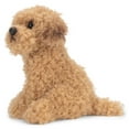 thumbnail image 5 of DEMDACO Labradoodle Dog Golden Brown 10 inch Children's Soft Plush Stuffed Animal Toy, 5 of 7