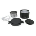 thumbnail image 2 of Nostalgia 20 oz Portable Heated Lunch Box with Stainless Steel Lunch Container, Black, 2 of 9
