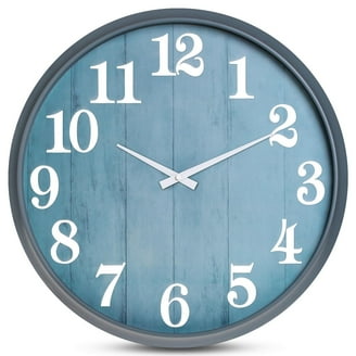 SKILCRAFT, NSN4919814, Atomic Slimline Wall Clock, 1 - Walmart.com