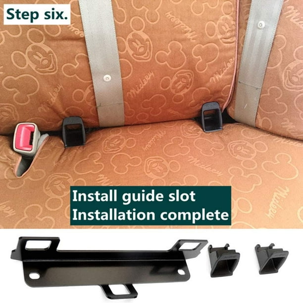Car Child Seat Restraint Anchor Mounting Kit for ISOFIX Belt Connector for Ford Focus Car Seat ISOFIX Latch Interface Bracket