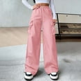 thumbnail image 5 of HappyYEE Cargo Pants for Women - Straight Leg Work Trousers with Multi Pockets - Relaxed Fits Casual Outdoor Hiking Bottoms L, 5 of 7
