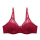 thumbnail image 1 of Encaje de mujer con anillo de acero Color sólido Sujetador push up sexy de doble botonadura Fridja nalpqowj32358, 1 of 8