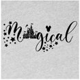 thumbnail image 3 of Theme Park Disney Magical Shirt Family Vacation Tee Disneyworld Unisex T-Shirt Adult Ladies (Gray, X Large), 3 of 6