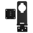 thumbnail image 3 of Cabinet Door 3 Digit Combination Lock Turn Knob Hasp Lock With Combination Black Smile Home, 3 of 9