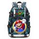 thumbnail image 1 of Super Mario Bros patrón de dibujos animados Anime Luigi Yoshi mochilas grandes para niños mochila Casual Campus estudiante mochila bolsas de viaje, 1 of 4