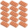 thumbnail image 2 of Shisuyan Miniature Bricks Brown 200Set 0.8x0.4x0.2In Pottery Clay, 2 of 8