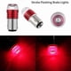 thumbnail image 1 of 2X Red 1157 BAY15D P21/5W Strobe Flash Light Brake Blink Led Tail Reverse Bulb, 1 of 5