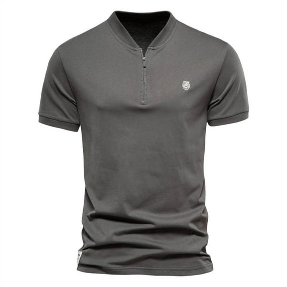 IROINNID Men'S T-Shirts Big and Tall T Shirts for Men, Lightweight Thin Basic V-Neck Slim T Shirts for Men