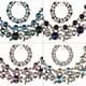 thumbnail image 5 of Minnieouse Collar de cristal Cadenas de clavícula de aleación Collares retro Decoración Novia Señoras Joyería para citas Fiesta Regalo Joyas Ropa, zapatos y accesorios Miscelánea Rosado Minnieouse AP014540-03, 5 of 6