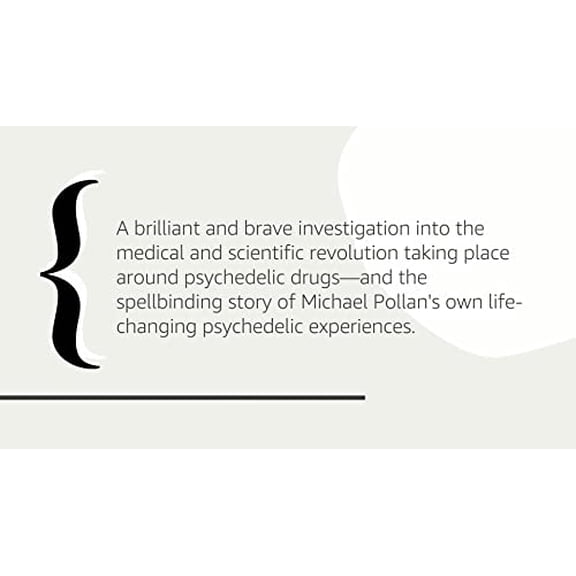 Pre-Owned How to Change Your Mind: What the New Science of Psychedelics Teaches Us About Consciousness, Dying, Addiction, Depression, and Transcendence (Random House Large Print) Paperback