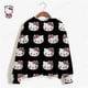 thumbnail image 4 of Sudadera con capucha de gran tamaño de otoño Sudadera con capucha de gran tamaño kawaii para mujer Sudaderas de moda HELLO KITTY Y2k Ropa Sudadera de mujer, 4 of 5