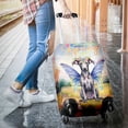 thumbnail image 3 of Welcome Spring Fairy Italian Greyhound in Flower Meadow Travel Luggage Cover Greyhound Dog Lover Suitcase Dust Protective Decor - 13002, 3 of 5